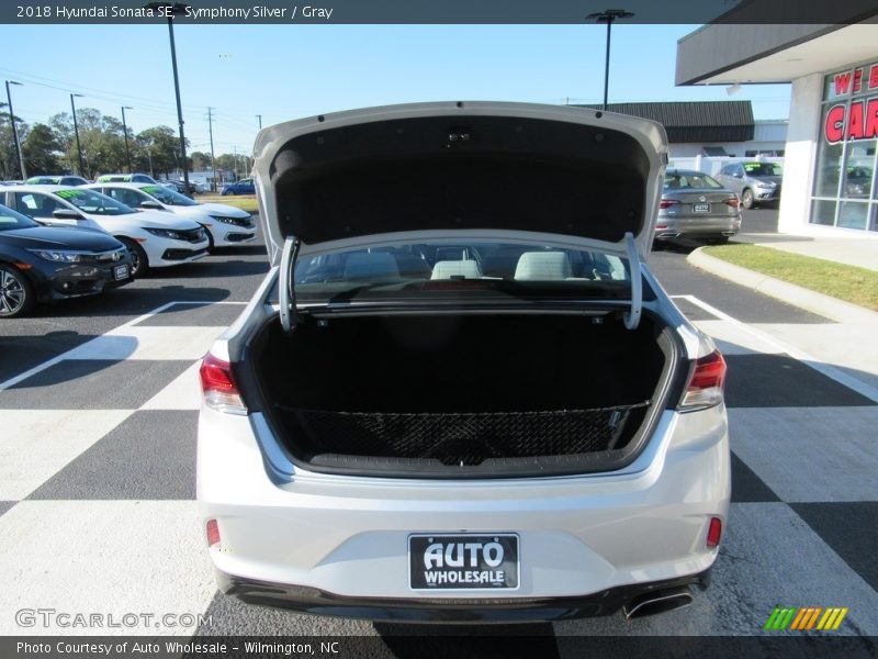 Symphony Silver / Gray 2018 Hyundai Sonata SE