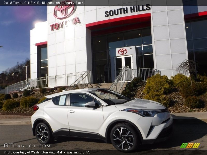 Blizzard White Pearl / Black 2018 Toyota C-HR XLE