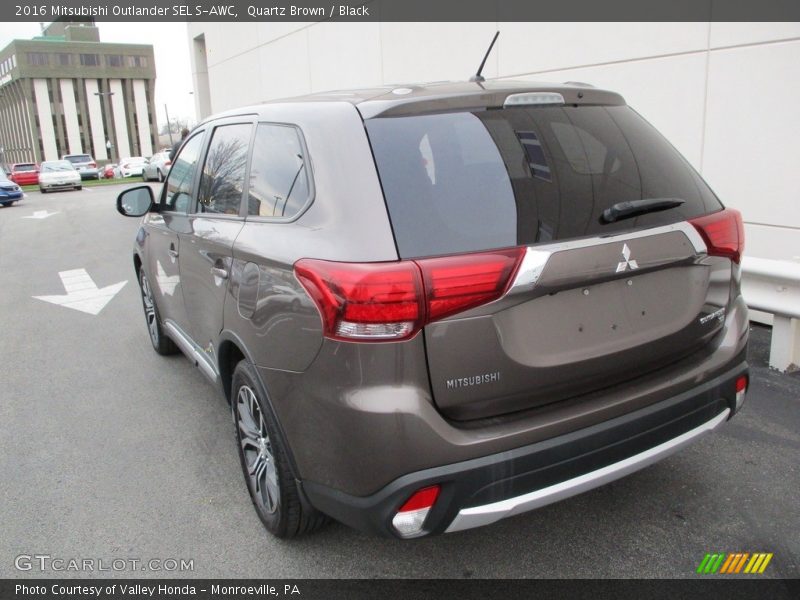 Quartz Brown / Black 2016 Mitsubishi Outlander SEL S-AWC