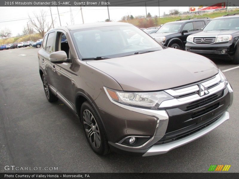 Quartz Brown / Black 2016 Mitsubishi Outlander SEL S-AWC