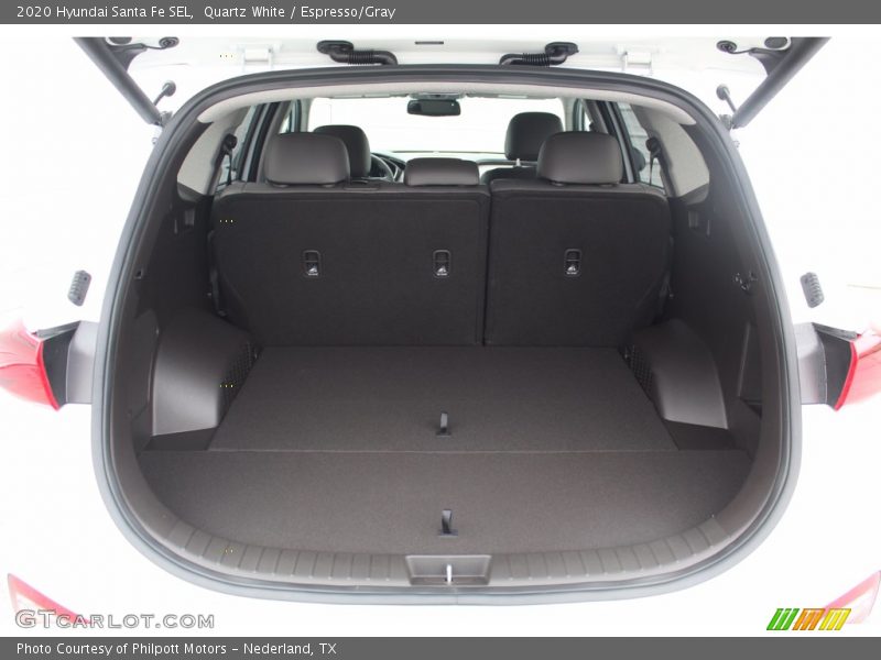 Quartz White / Espresso/Gray 2020 Hyundai Santa Fe SEL