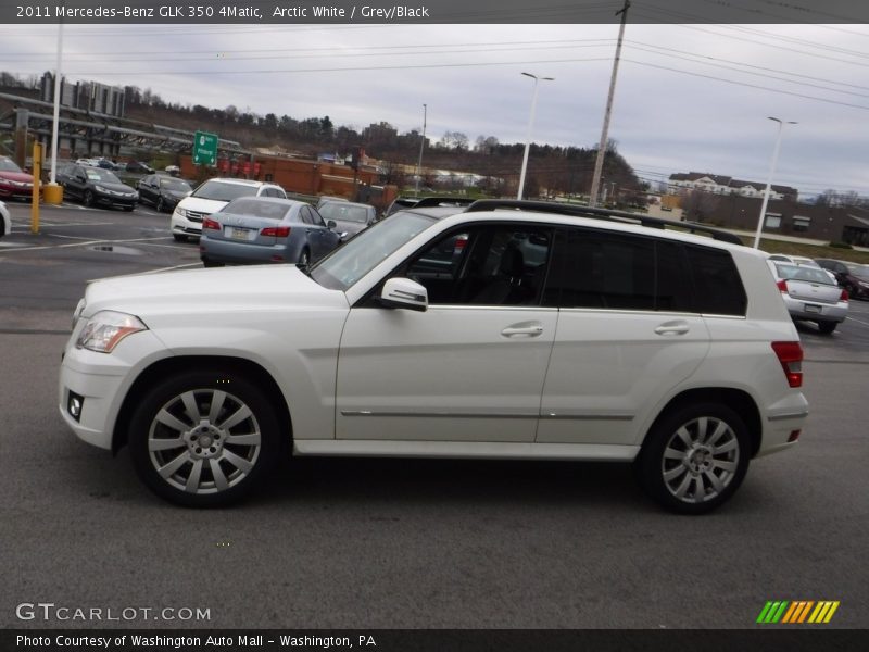 Arctic White / Grey/Black 2011 Mercedes-Benz GLK 350 4Matic