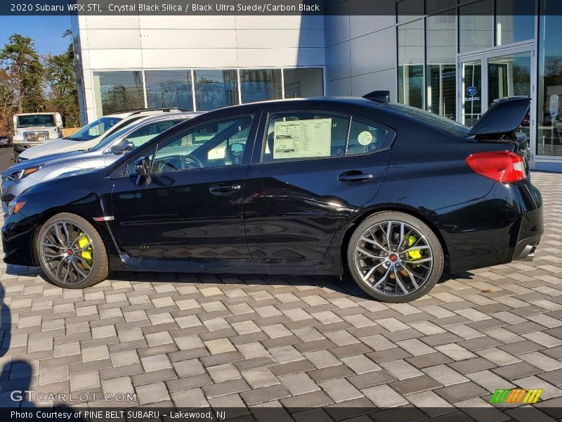  2020 WRX STI Crystal Black Silica