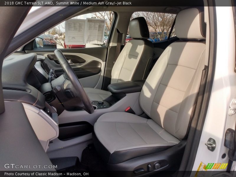 Summit White / Medium Ash Gray/­Jet Black 2018 GMC Terrain SLT AWD