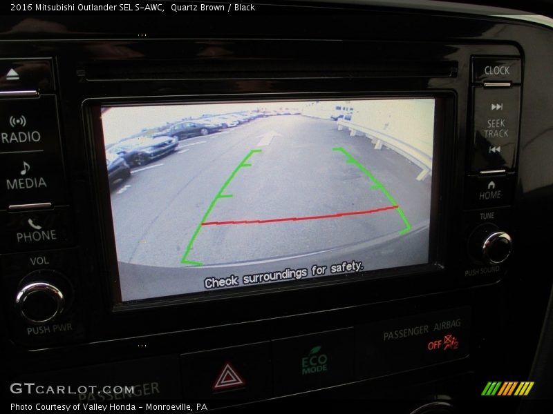 Quartz Brown / Black 2016 Mitsubishi Outlander SEL S-AWC