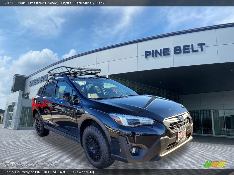 Crystal Black Silica / Black 2021 Subaru Crosstrek Limited