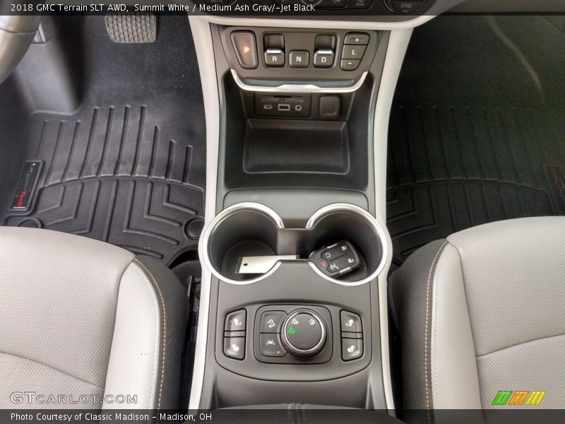 Summit White / Medium Ash Gray/­Jet Black 2018 GMC Terrain SLT AWD
