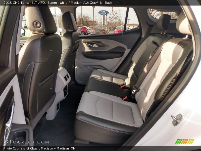 Summit White / Medium Ash Gray/­Jet Black 2018 GMC Terrain SLT AWD