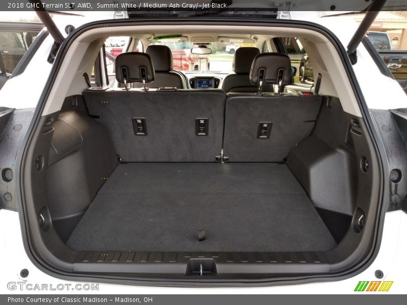 Summit White / Medium Ash Gray/­Jet Black 2018 GMC Terrain SLT AWD