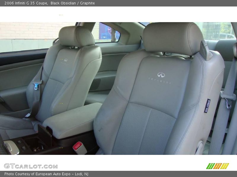 Black Obsidian / Graphite 2006 Infiniti G 35 Coupe