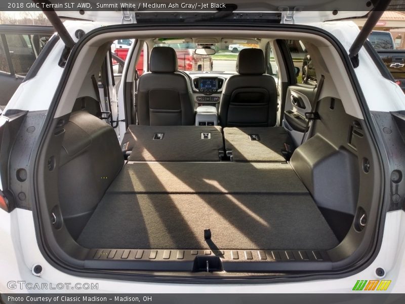 Summit White / Medium Ash Gray/­Jet Black 2018 GMC Terrain SLT AWD