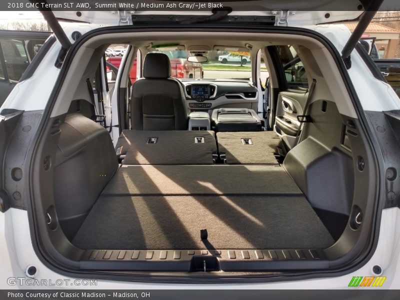 Summit White / Medium Ash Gray/­Jet Black 2018 GMC Terrain SLT AWD