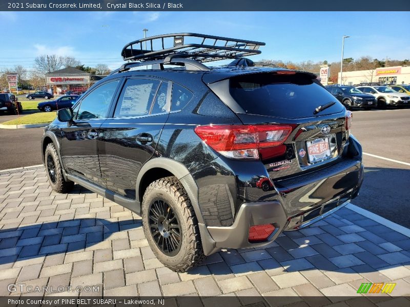 Crystal Black Silica / Black 2021 Subaru Crosstrek Limited
