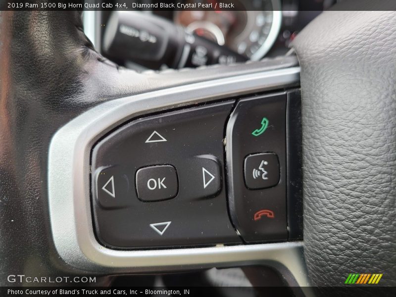Diamond Black Crystal Pearl / Black 2019 Ram 1500 Big Horn Quad Cab 4x4