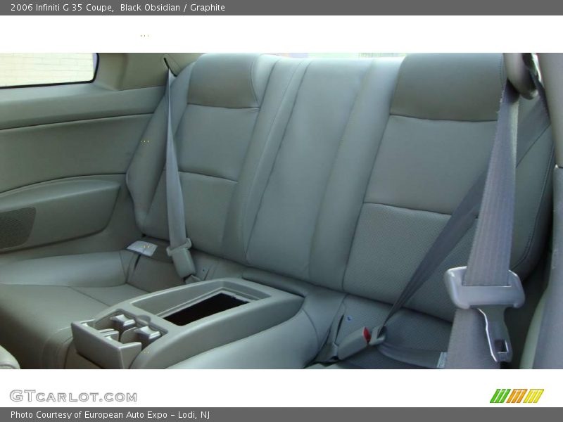 Black Obsidian / Graphite 2006 Infiniti G 35 Coupe