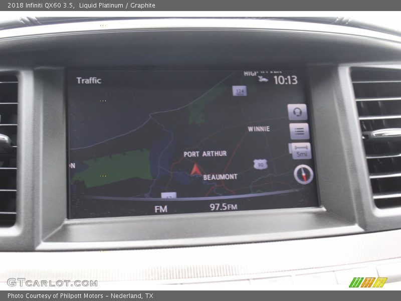 Liquid Platinum / Graphite 2018 Infiniti QX60 3.5