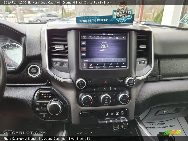 Controls of 2019 1500 Big Horn Quad Cab 4x4