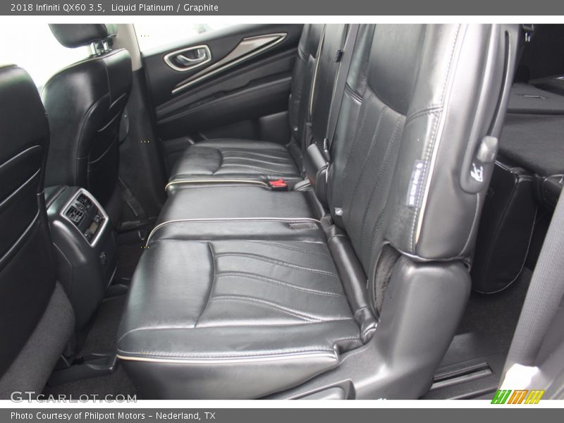 Liquid Platinum / Graphite 2018 Infiniti QX60 3.5