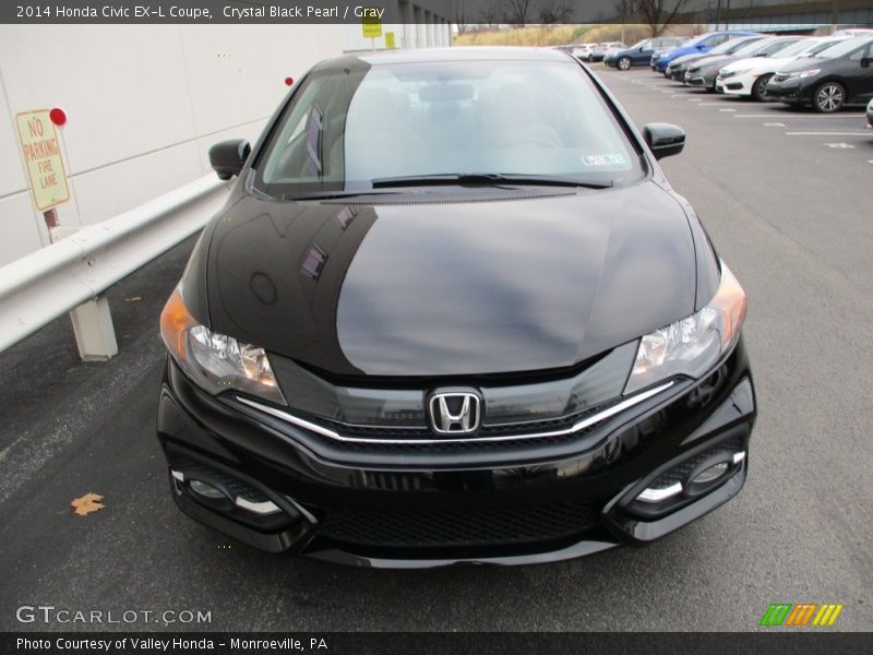  2014 Civic EX-L Coupe Crystal Black Pearl