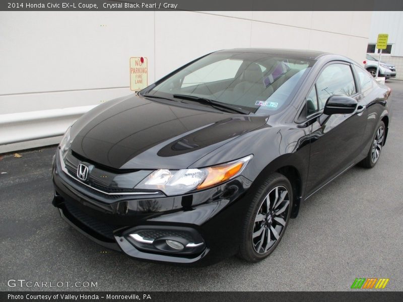  2014 Civic EX-L Coupe Crystal Black Pearl