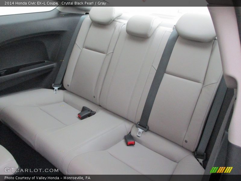 Rear Seat of 2014 Civic EX-L Coupe