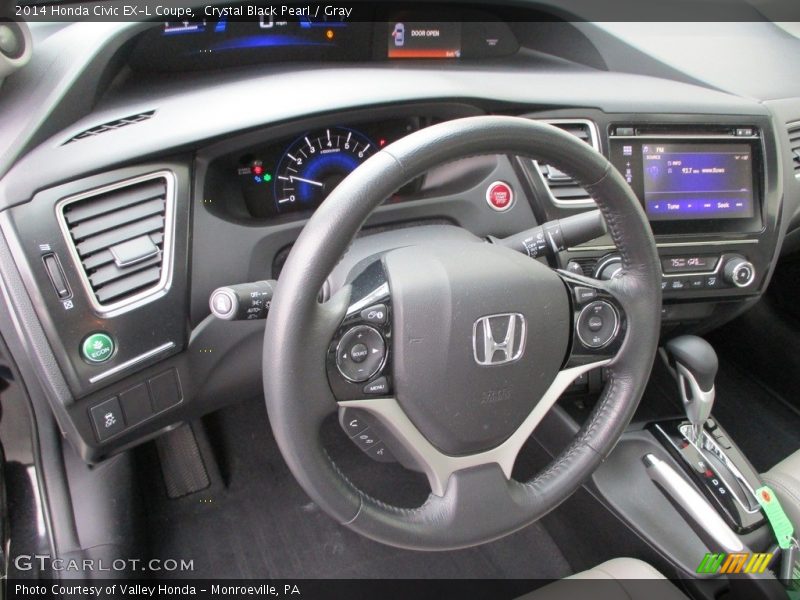  2014 Civic EX-L Coupe Steering Wheel