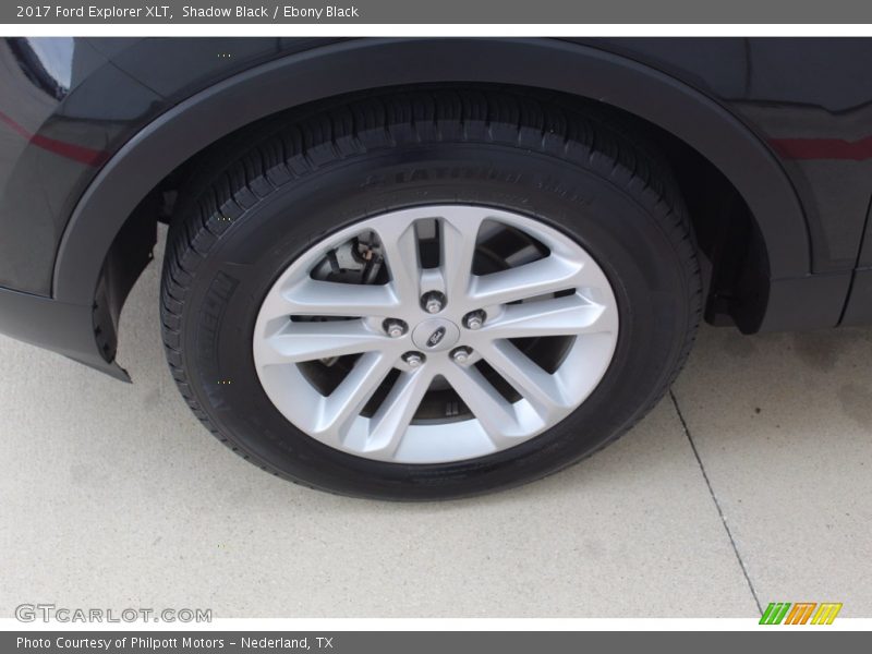 Shadow Black / Ebony Black 2017 Ford Explorer XLT