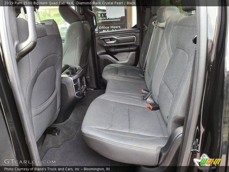 Rear Seat of 2019 1500 Big Horn Quad Cab 4x4