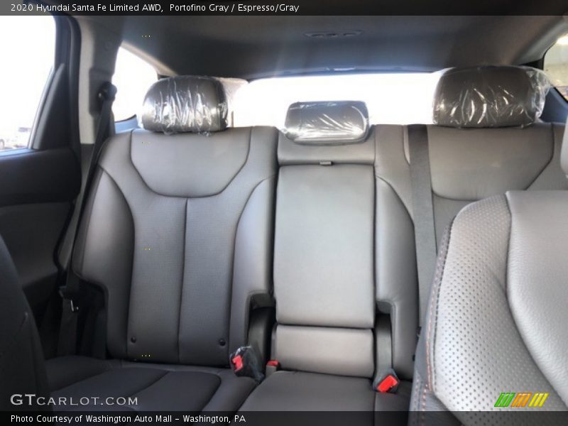 Portofino Gray / Espresso/Gray 2020 Hyundai Santa Fe Limited AWD