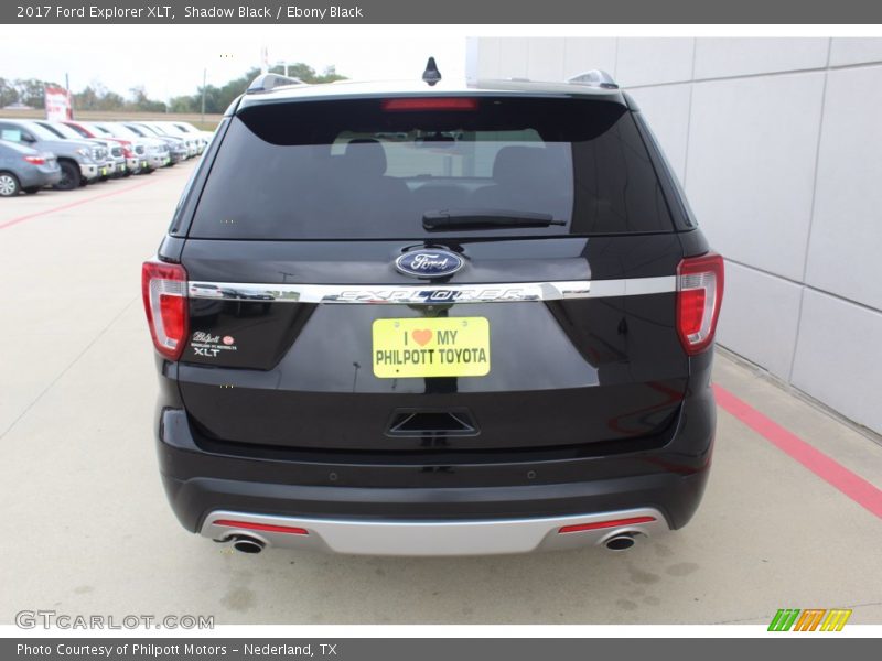 Shadow Black / Ebony Black 2017 Ford Explorer XLT