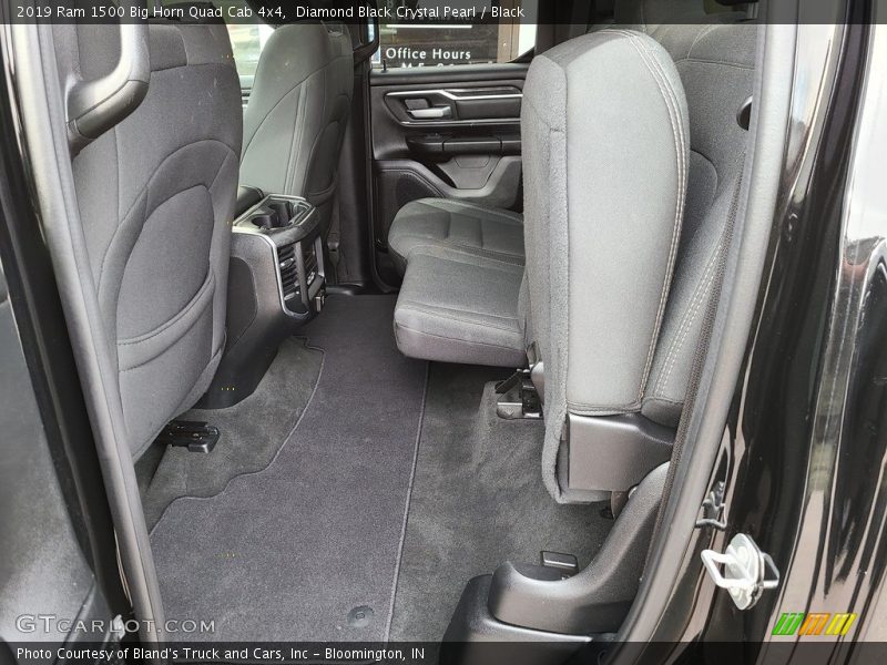 Rear Seat of 2019 1500 Big Horn Quad Cab 4x4