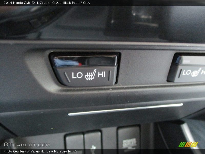 Controls of 2014 Civic EX-L Coupe