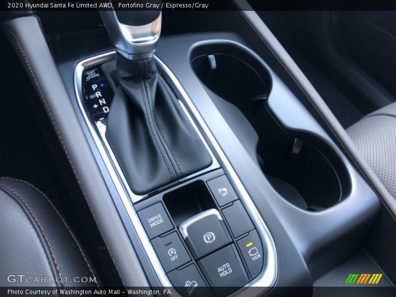 Controls of 2020 Santa Fe Limited AWD