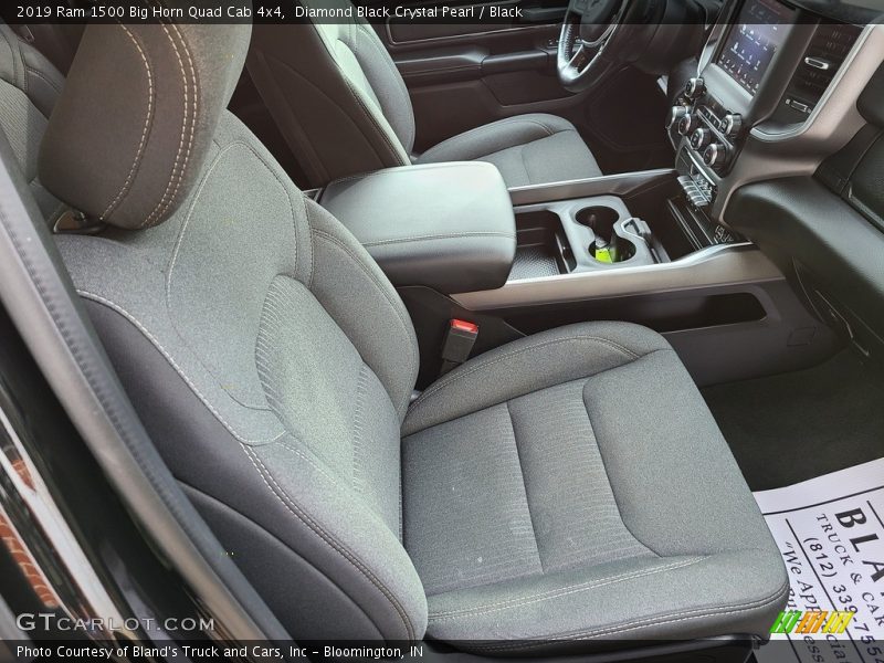 Diamond Black Crystal Pearl / Black 2019 Ram 1500 Big Horn Quad Cab 4x4