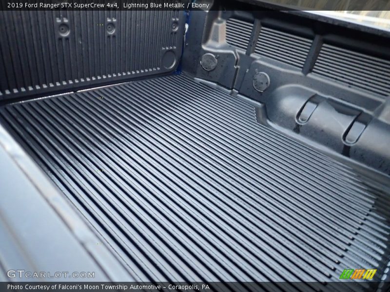 Lightning Blue Metallic / Ebony 2019 Ford Ranger STX SuperCrew 4x4