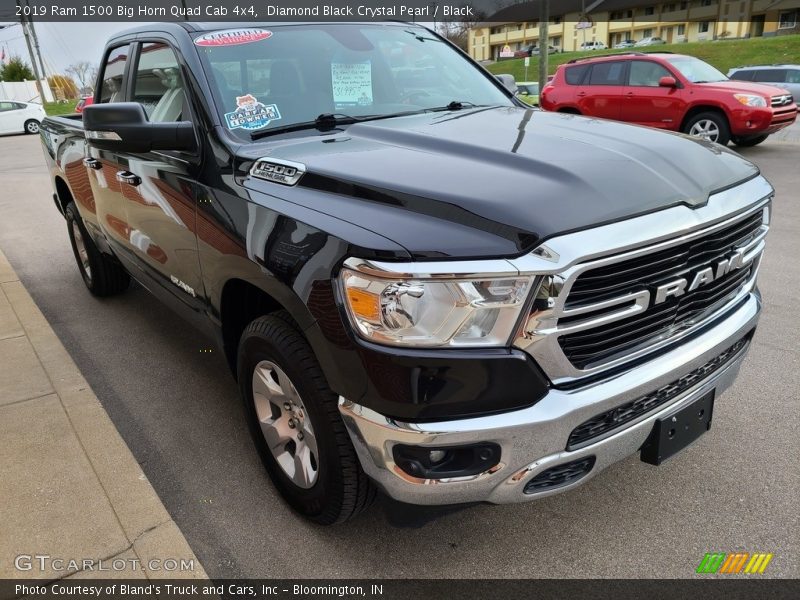 Diamond Black Crystal Pearl / Black 2019 Ram 1500 Big Horn Quad Cab 4x4