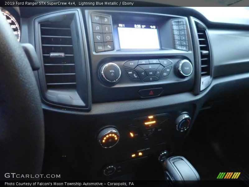 Lightning Blue Metallic / Ebony 2019 Ford Ranger STX SuperCrew 4x4