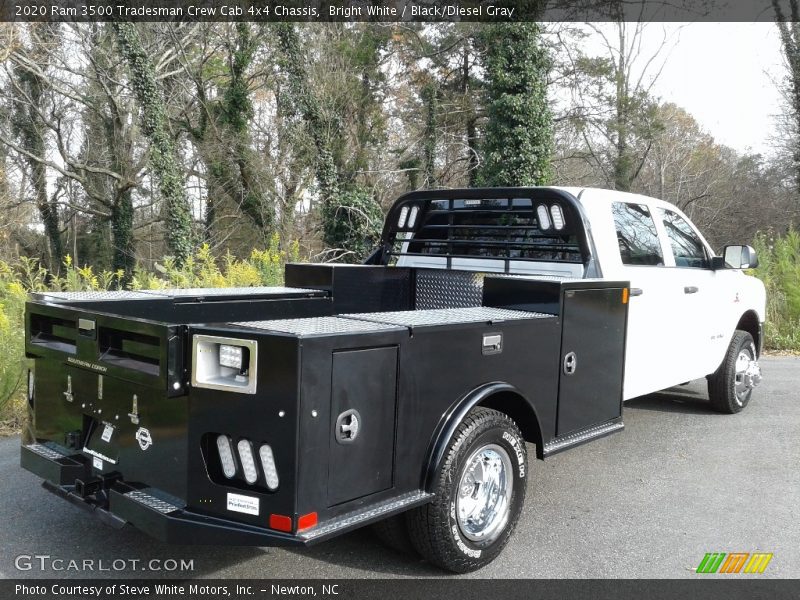 Bright White / Black/Diesel Gray 2020 Ram 3500 Tradesman Crew Cab 4x4 Chassis