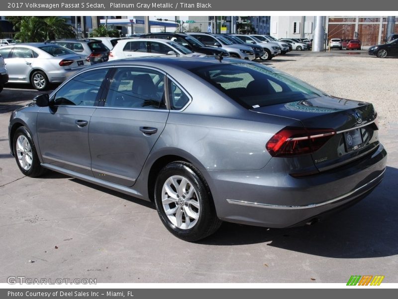 Platinum Gray Metallic / Titan Black 2017 Volkswagen Passat S Sedan