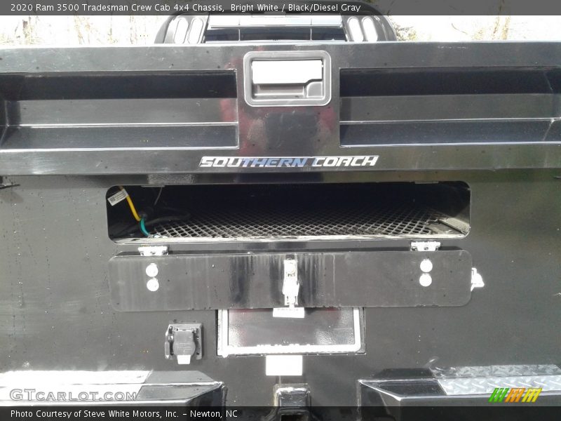 Bright White / Black/Diesel Gray 2020 Ram 3500 Tradesman Crew Cab 4x4 Chassis