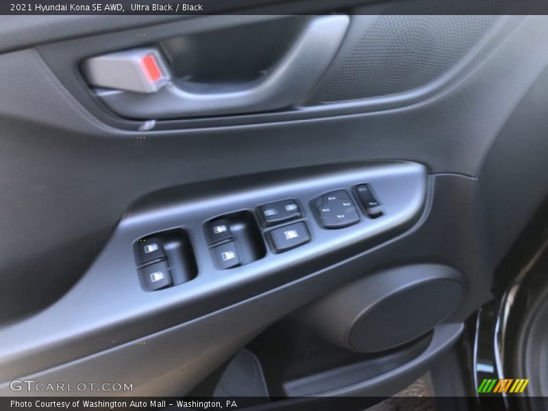 Ultra Black / Black 2021 Hyundai Kona SE AWD