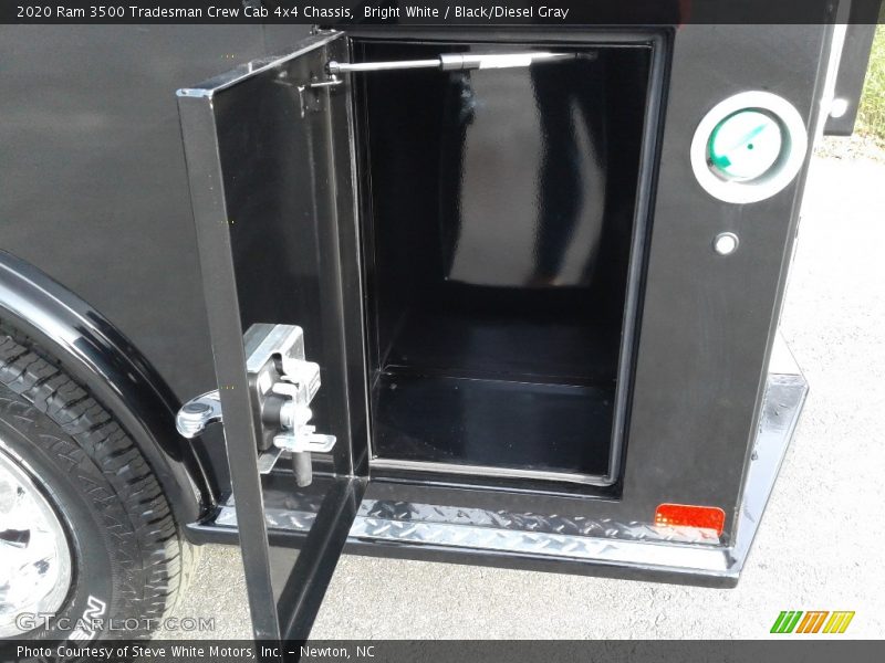 Bright White / Black/Diesel Gray 2020 Ram 3500 Tradesman Crew Cab 4x4 Chassis