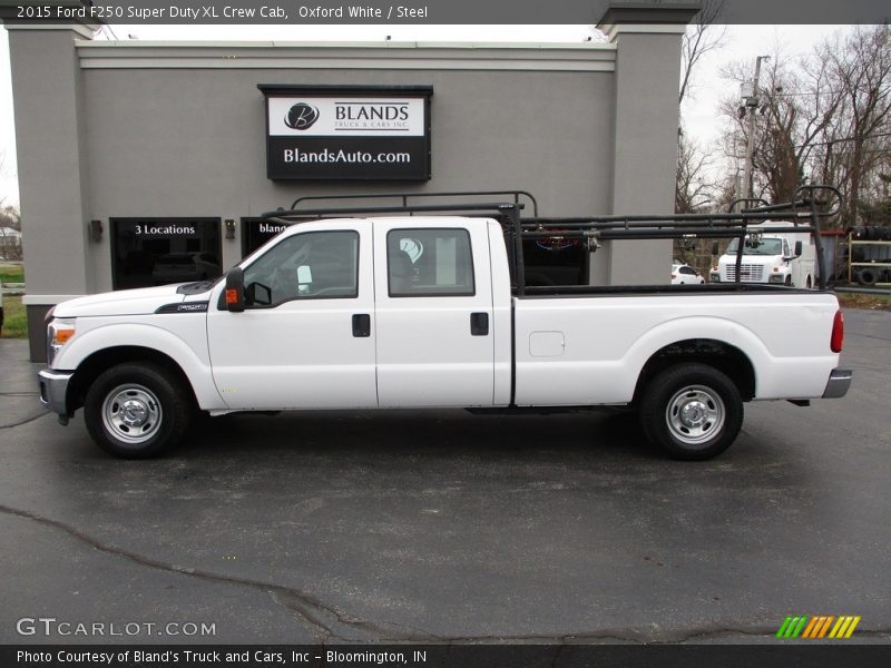 Oxford White / Steel 2015 Ford F250 Super Duty XL Crew Cab
