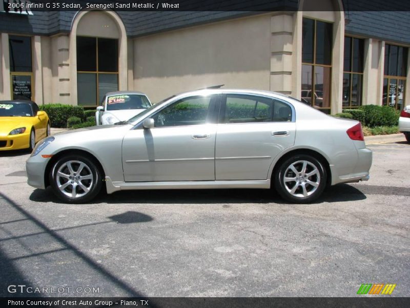 Serengeti Sand Metallic / Wheat 2006 Infiniti G 35 Sedan