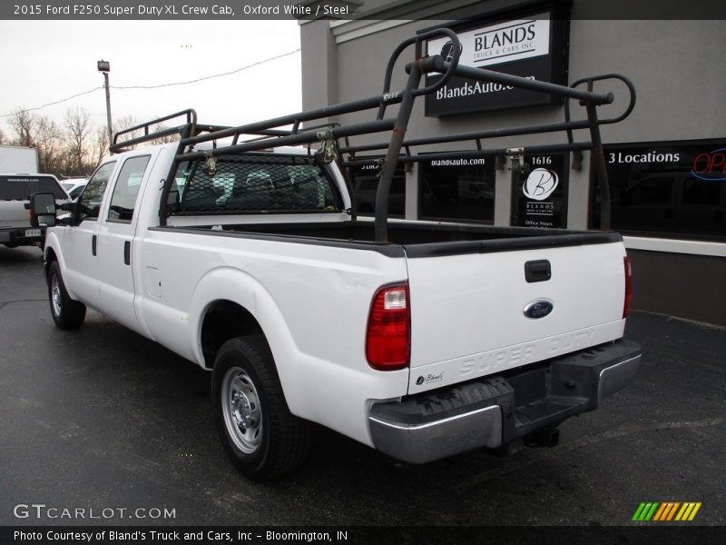 Oxford White / Steel 2015 Ford F250 Super Duty XL Crew Cab