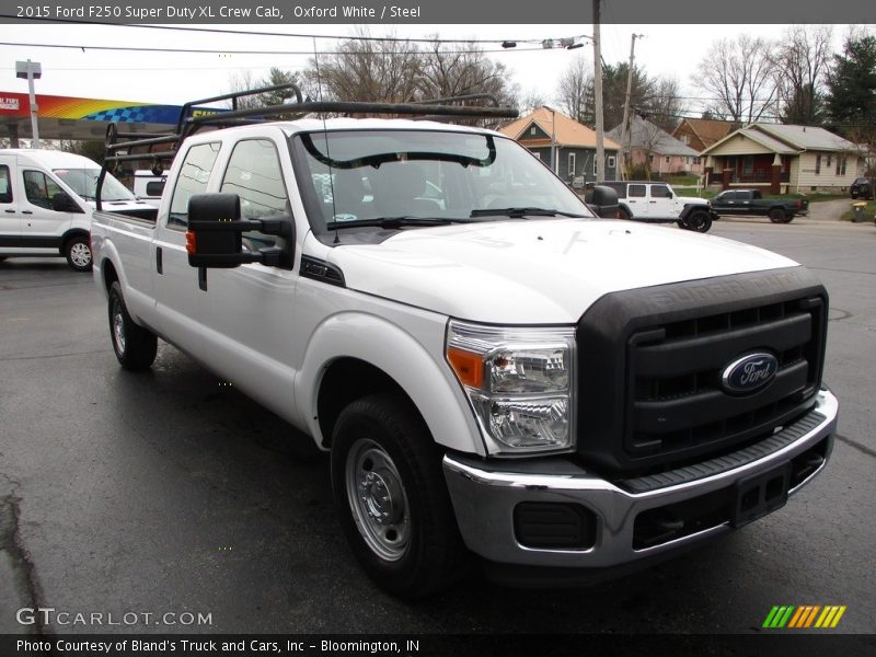 Oxford White / Steel 2015 Ford F250 Super Duty XL Crew Cab