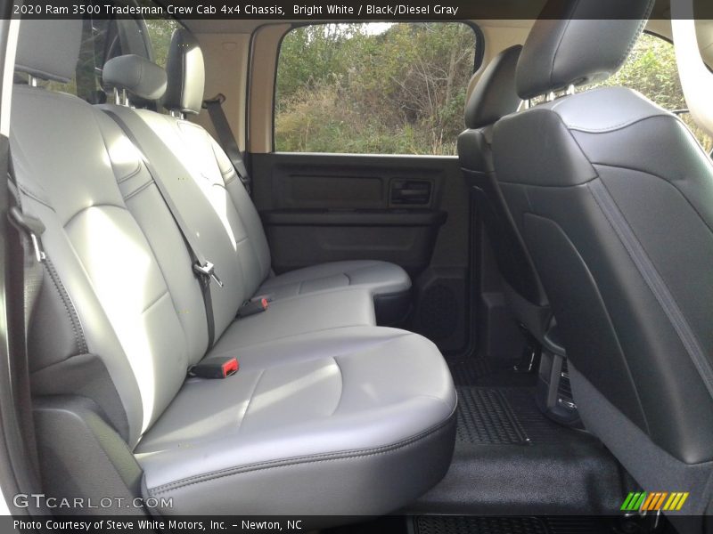 Bright White / Black/Diesel Gray 2020 Ram 3500 Tradesman Crew Cab 4x4 Chassis