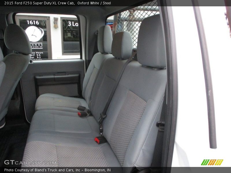 Oxford White / Steel 2015 Ford F250 Super Duty XL Crew Cab