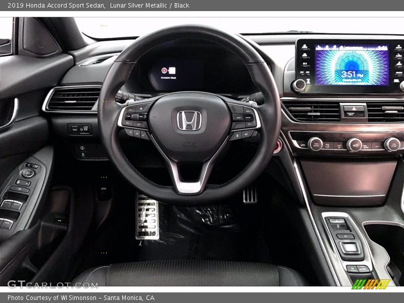Dashboard of 2019 Accord Sport Sedan