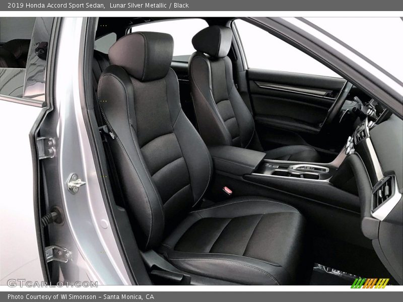 Front Seat of 2019 Accord Sport Sedan